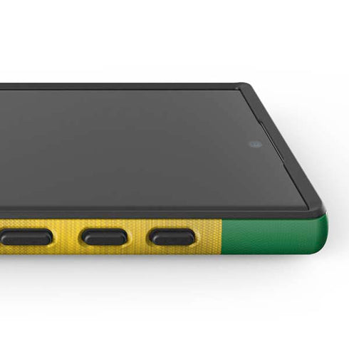 Brazil Soccer Flag Galaxy S25 Ultra Impact Case